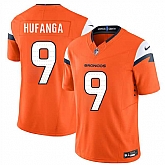 Men & Women & Youth Denver Broncos #9 Talanoa Hufanga Orange 2025 F.U.S.E. Vapor Limited Stitched Jersey,baseball caps,new era cap wholesale,wholesale hats